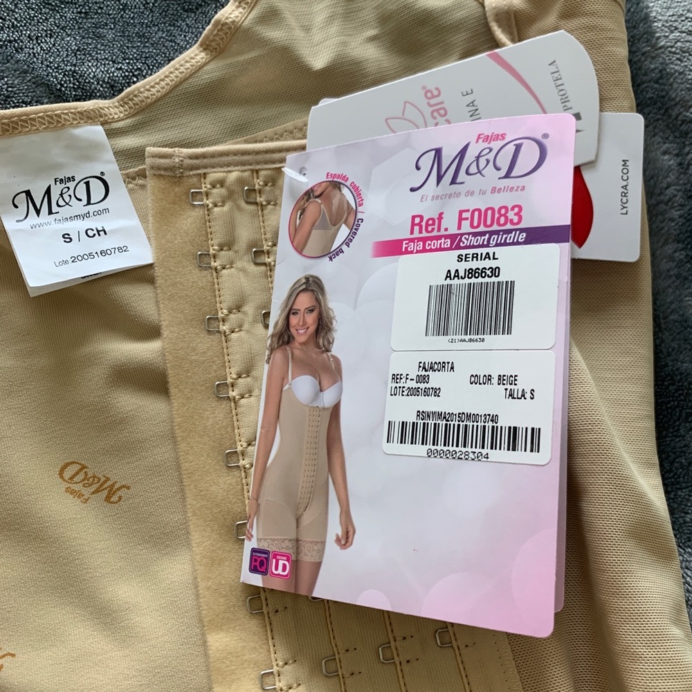 FAJA COLOMBIANA M&D SHAPEWEAR SHORT REF0083 BEIGE - Picture 7 of 15